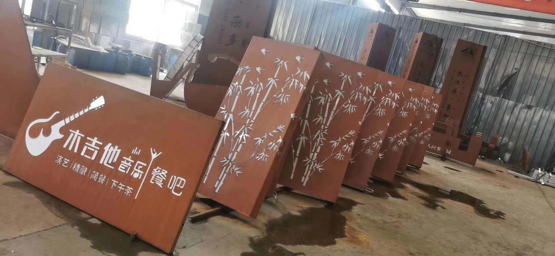 景觀(guān)雕刻耐候板